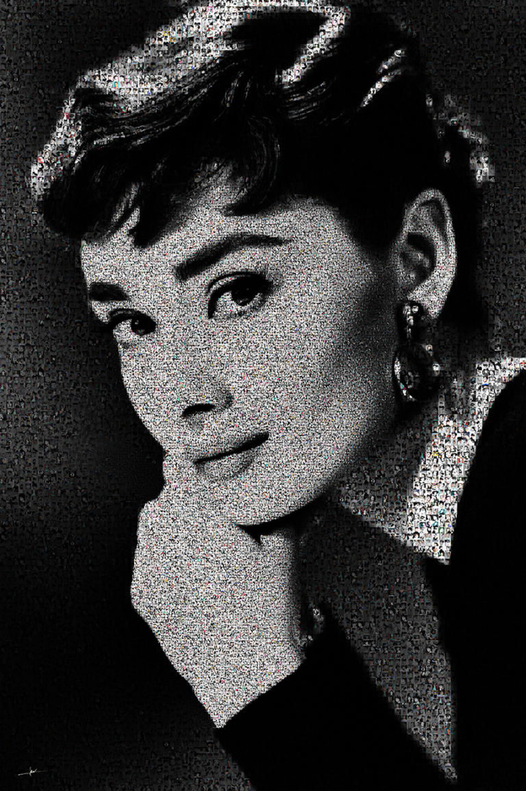 Audrey Hepburn II 50x75 Site