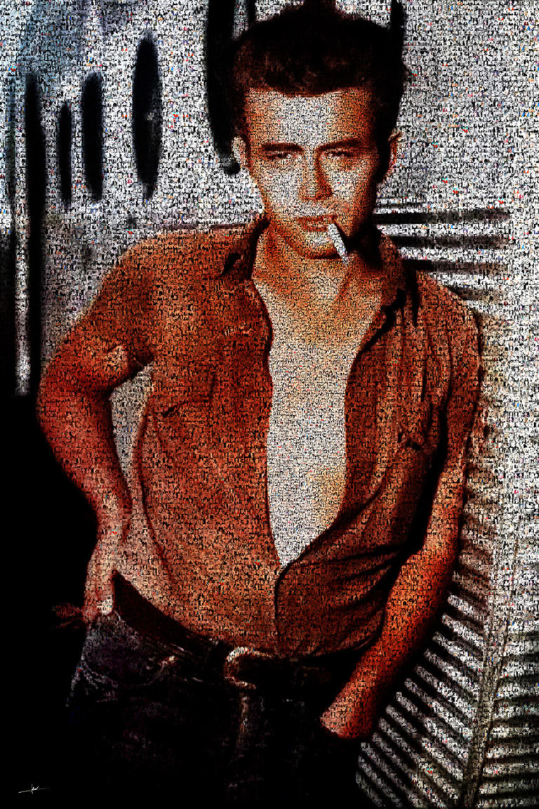 James Dean VIII 50x75 site